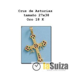 Cruz de Asturias mediana 27x38