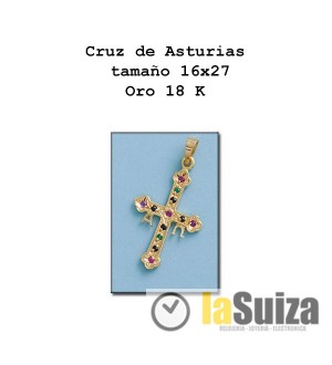 Cruz de Asturias pequeña 16x27